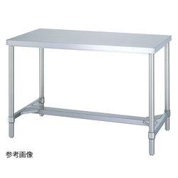 静音ステンレス作業台 幅1800×奥行600×高さ800mm WH-18060SI (1個) 取り寄せ商品