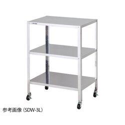 アズワン ＳＤＷ−３Ｌ ステンレス製導電ワゴン (1台) 取り寄せ商品