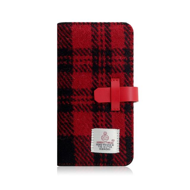 ＳＬＧ Ｄｅｓｉｇｎ iPhone XS Max Harris Tweed Diary レッド×ブラック(SD13753i65) 取り寄せ商品