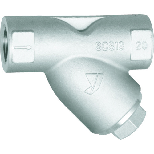 ヨシタケ Y形ストレーナ(80メッシュ) 40A 1台(SY-17-80M-40A) 取り寄せ商品