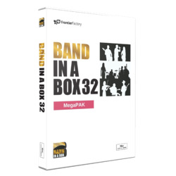 ＰＧ　Ｍｕｓｉｃ Band-in-a-Box 32 for Mac MegaPAK(PGBBXMM111) 取り寄せ商品