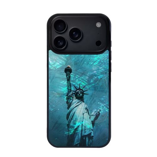 ikins 天然貝ケース for iPhone 17 Pro 自由の女神(I28133i17PR) 仕入先在庫品