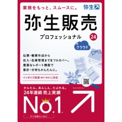 弥生 弥生販売 24 プロ ＋クラウド 通常版＜インボイス＞(対応OS:その他)(HRAT0001) 目安在庫=△