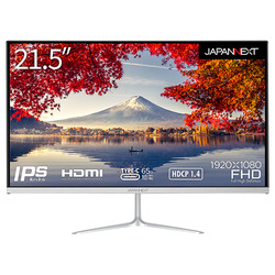 ＪＡＰＡＮＮＥＸＴ JAPANNEXT 21.5インチIPSパネル搭載 フルHD液晶モニター(JN-IPS215FHD-C65W) 取り寄せ商品