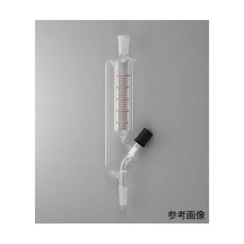 アズワン 分液ロート（平衡にする型、針弁膜、目盛付） 60mL  (1個)(SFV60-1938) 取り寄せ商いもの