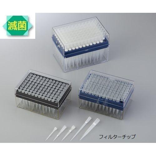 アズワン アイビスフィルターチップ 96本/ラック×10ラック 1〜200uL IN124-200LS (1ケース(96本×10ラック入り))(2-4544-15) 取り寄せ商品