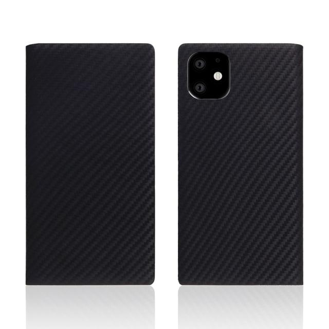SLG Design iPhone 11 carbon leather case ブラック