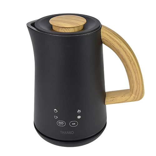 サンコー 500mlミルクフロッサー ラテハグ カフェのようなフワフワミルクがボタン1つで ホットでもアイスでも(MLKF25HBK) 取り寄せ商品