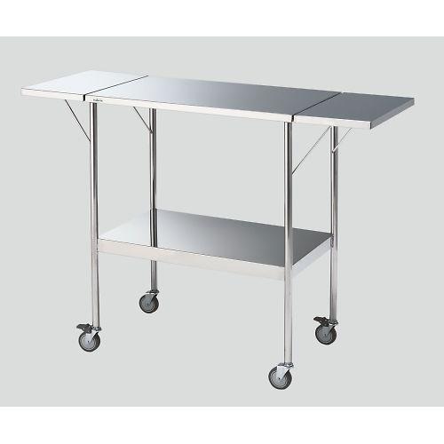 ナビス（アズワン） ステンレスワゴン(両天板付き) 750×450×950 (1個)(RWR-M) 取り寄せ商品