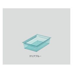 ナビス（アズワン） アルティア スタンダードポリカトレー クリアブルー 600×400×160 NRT-150(NRT-150BLCV) 目安在庫=○