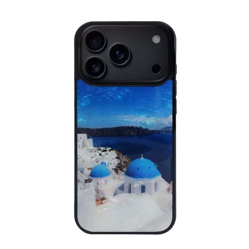 ikins 天然貝ケース for iPhone 17 Pro サントリーニ島(I28136i17PR) 仕入先在庫品