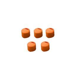 アズワン クライオチューブ用 キャップインサート オレンジ 500本/袋×4袋入 6000-03 取り寄せ商品