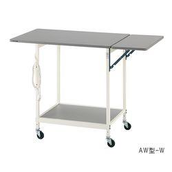 アズワン ニューラボベンチ（ホワイトカラー）　補助天板付き (1個)(AW-W) 取り寄せ商品