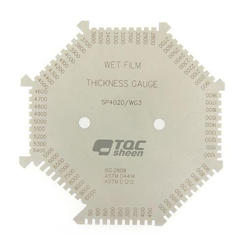 TQC Sheen 角形ウェットフィルム膜厚計 測定範囲：50〜10000μm (1個)(4-4771-02) 目安在庫=△