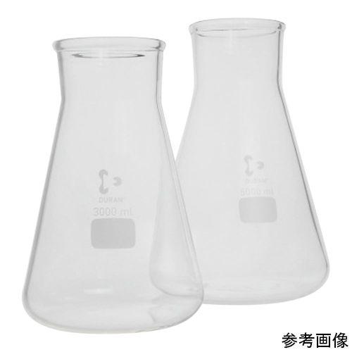 広口三角フラスコ 3L (1個)(4-6716-01) 取り寄せ商品