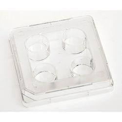 Thermo Scientific　Nunc IVF用4ウエルマルチディッシュ（体外受精用）66×66mm 1箱（4個/包×30包入(144444) 取り寄せ商品
