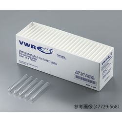 VWR ディスポ丸底チューブ（直口） 250本×4箱入 47729-576 (1ケース(250本×4 目安在庫=△の通販は