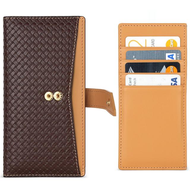 DESIGNSKIN Design Skin 多機種対応スライド式手帳型ケース WEAVING LEATHER CASE (L) (DSK13436) 仕入先在庫品