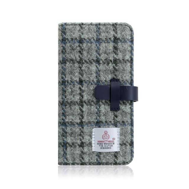 ＳＬＧ Ｄｅｓｉｇｎ iPhone XR Harris Tweed Diary グレー×ネイビー(SD13717i61) 取り寄せ商品
