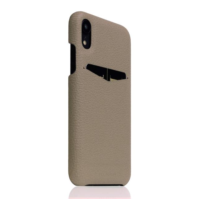 ＳＬＧ Ｄｅｓｉｇｎ iPhone XR D8 Full Grain Leather Back Case Caramel Cream(SD15461i61) 仕入先在庫品