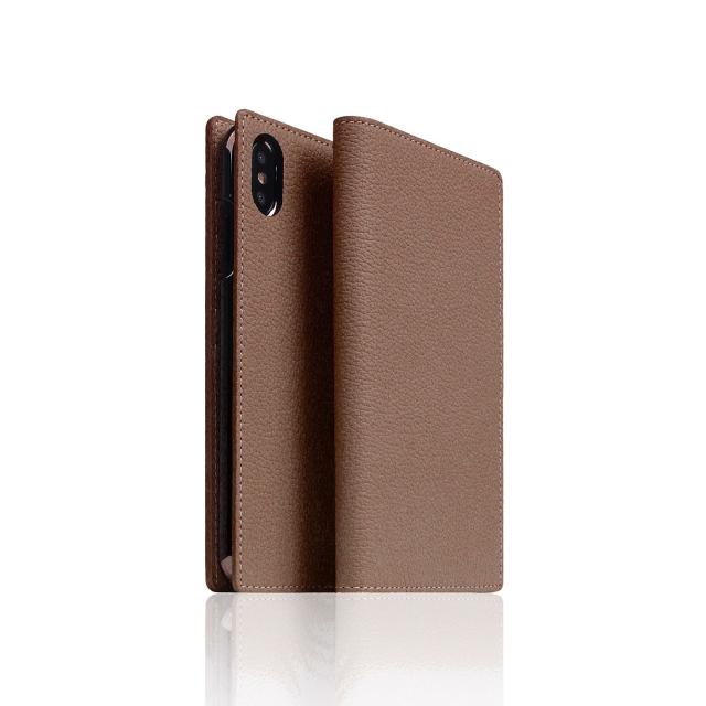 SLG Design iPhone XS Max Full Grain Leather Case etoffe Cream(SD15474i65) 仕入先在庫品