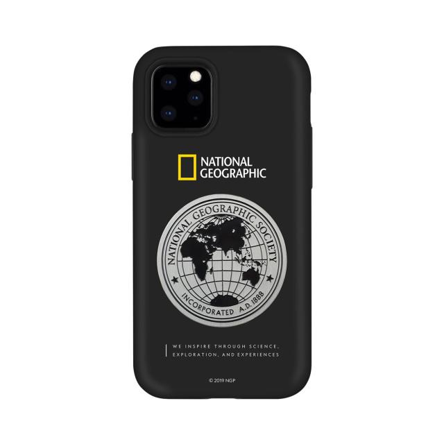 National Geographic iPhone 11 Pro Max Global Seal Metal-Deco Case ブラック(NG17199i65R) 仕入先在庫品