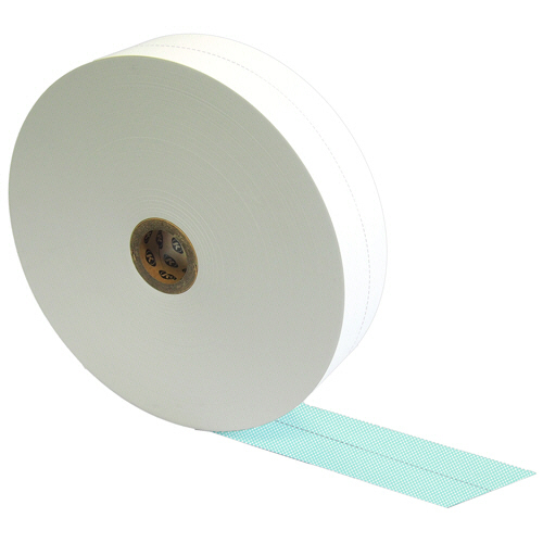 小林 券売機用ロール紙ミシン目比率｢5:5｣ 57.5mm×300m 芯内径35mm ブルー 1箱(5巻)(120-06105-000) 目安在庫=○