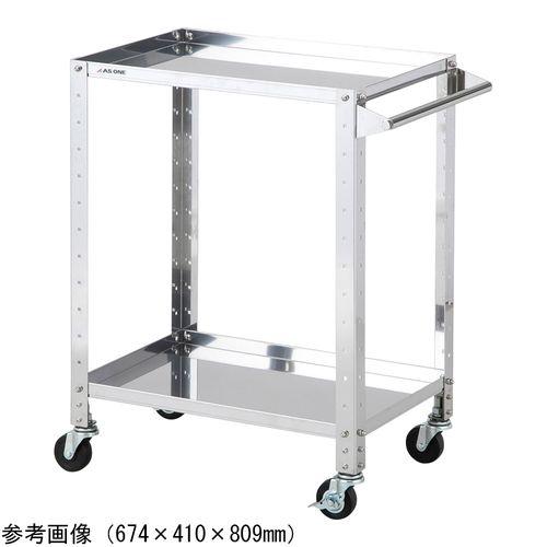 アズワン ステンレス導電ヘビーワゴン ラージ 2段 (1個)(4-5072-03) 目安在庫=△