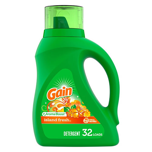 P&amp;G 【6本入】  香りつき洗剤 ゲインリキッド2X アイランドフレッシュ1.36L(IPG0834X6) 取り寄せ商品