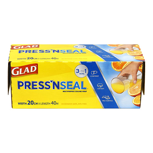 クロロックス 【12セット】  GLAD PRESS’N SEAL FOOD WRAP グラッド プレス&amp;シール フー(IGL0008X12) 取り寄せ商品