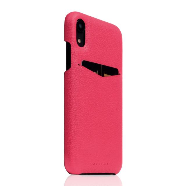 ＳＬＧ Ｄｅｓｉｇｎ iPhone XR D8 Full Grain Leather Back Case Pink Rose(SD15464i61) 仕入先在庫品