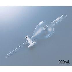 柴田科学 SPC分液丸型ロート PTFEコック付 300mL (1個)(031230-300) 取り寄せ商品