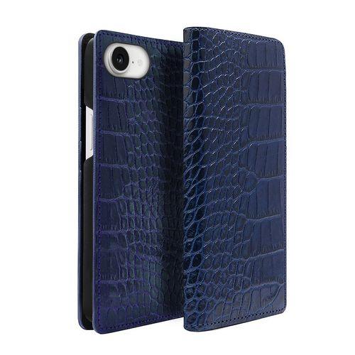 abbi SIGNATURE LIPARI イタリアンレザー MagSafe対応ダイアリーケース for iPhone 16e ネイビー(ABS27518i16E) 取り寄せ商品