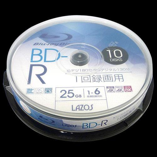 Lazos 400枚セット(10枚X40個) BD-R(L-B10PX40) 取り寄せ商品 16,051円