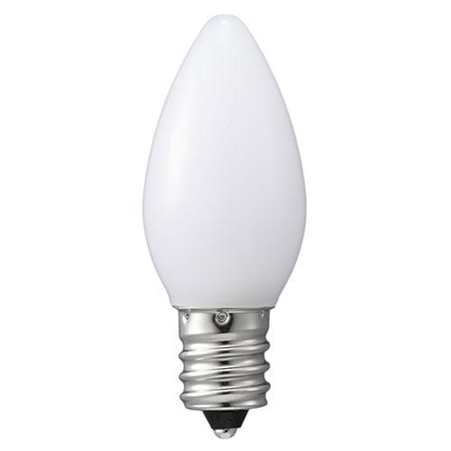 ヤザワコーポレーション 【20個セット】  LEDローソク球電球色 E12 ホワイト(LDC1LG20E12WX20) 取り寄せ商品
