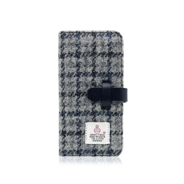 ＳＬＧ Ｄｅｓｉｇｎ iPhone XS / X Harris Tweed Diary グレー×ネイビー(SD10556i8) 取り寄せ商品