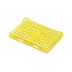 アズワン PCRラック　黄　本体×20個入 (1箱(20個入り))(T328-96Y) 目安在庫=△