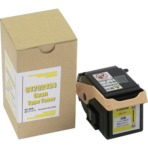 トナーカートリッジ CT202454 汎用品 イエロー 1個(CT202454ﾊﾝﾖｳﾋﾝ) 取り寄せ商品