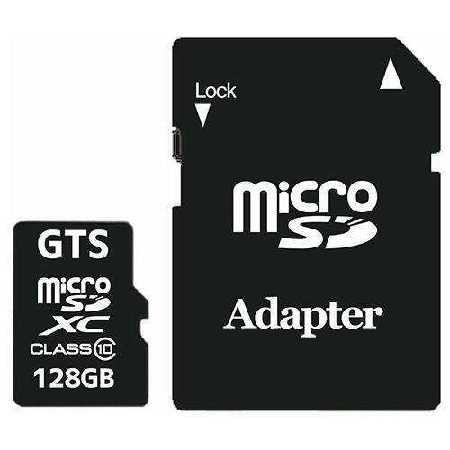 ＧＴＳ microSDXCカード 128GB 40MB/s Class10 UHS-I 防水 1枚(GSMS128PAD) 取り寄せ商品