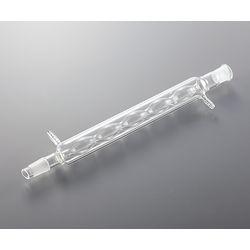 アズワン 共通摺合冷却器 アーリン 24/40　ホース直結型 (1個)(COA-032440) 目安在庫=○