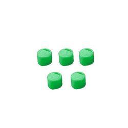 アズワン クライオチューブ用 キャップインサート 緑 500本/袋×4袋入 6000-02 (1箱( 取り寄せ商品