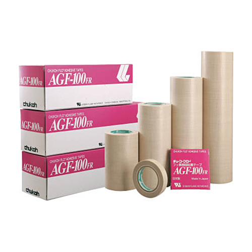 中興化成工業 チューコーフロー 粘着テープ ガラスクロス 0.15-30×10 1巻(AGF100FR-15X30) 目安在庫=○