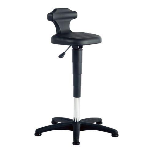 LLG　Labware ラボスタンディングチェアー フットリング無し (1個)(4-4197-01) 取り寄せ商品