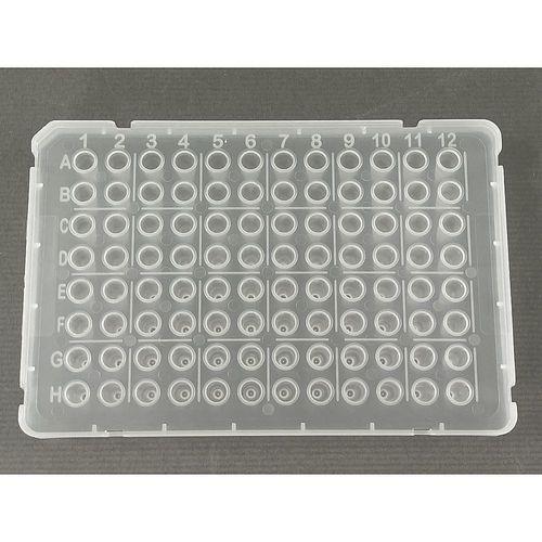 リアルタイムPCR用プレート ロープロファイル/サブセミスカート（ABIタイプ）ナチュラル 1箱（10枚×5袋入） (1箱(10枚×5袋入り(4-6631-05) 取り寄せ商品 16,125円