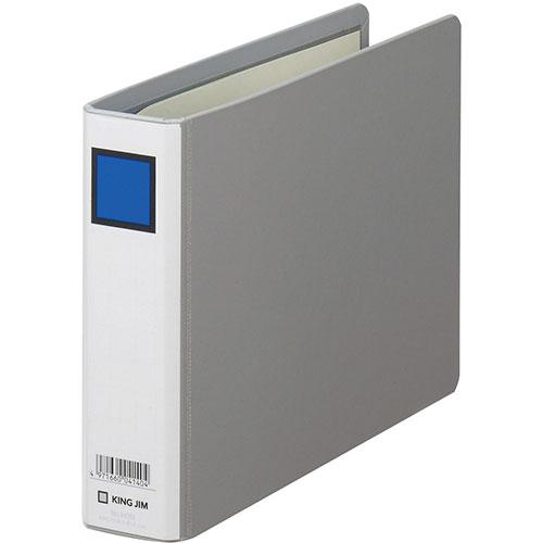 キングジム 【10個セット】  キングジム キングファイルG A5E グレー(KJ-943NX10) 取り寄せ商品