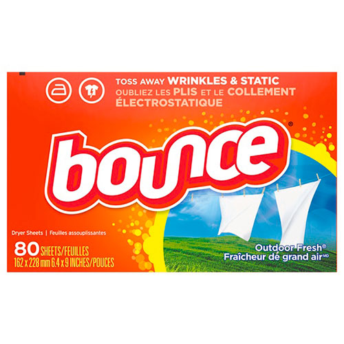 P&amp;G 【9箱入】  柔軟剤シート バウンスシート アウトドアフレッシュ80枚(IPG8002X9) 取り寄せ商品
