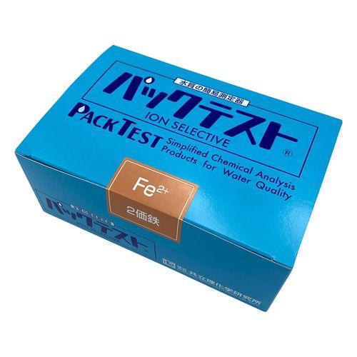 共立理化学研究所 パックテスト （簡易水質検査器具） 2価鉄 WAK-Fe2+ (1箱(5本×10袋入り)) 目安在庫=△