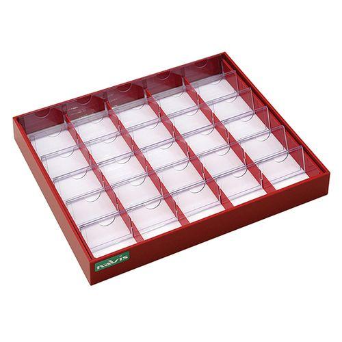 ナビス（アズワン） 散薬用トレー 30人用 レッド (1個)(SC-30R) 目安在庫=○の通販は 7,733円