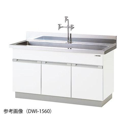 アズワン 流し台 ステンレス(SUS304) 1500×600×800/930mm (1台)(3-5797-12) 取り寄せ商品 227,052円