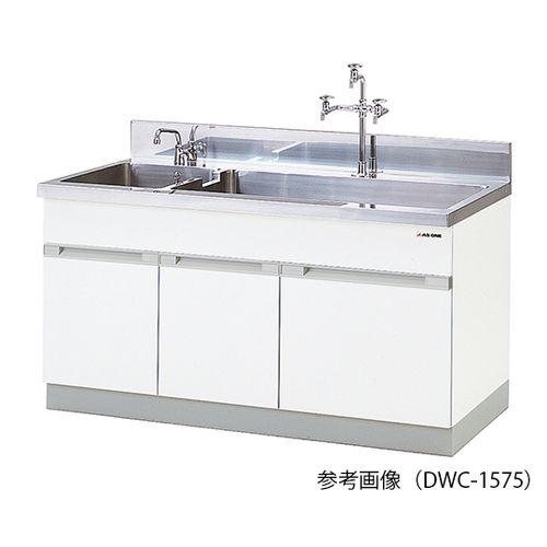 アズワン 流し台 ステンレス(SUS304) 1500×750×800/930mm (1台)(3-5864-12) 取り寄せ商品